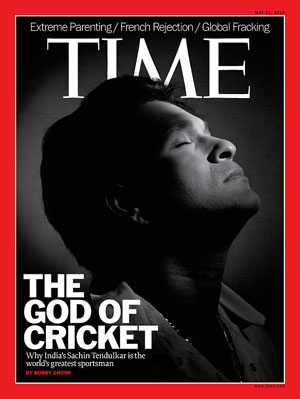 Sachin in TIME cover